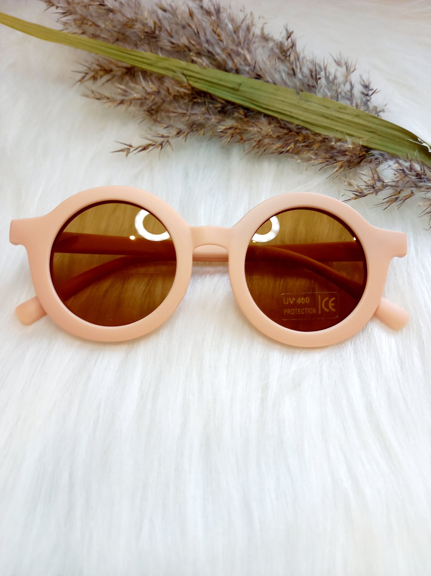 Zonnebril retro kids blush | Kinderzonnebril