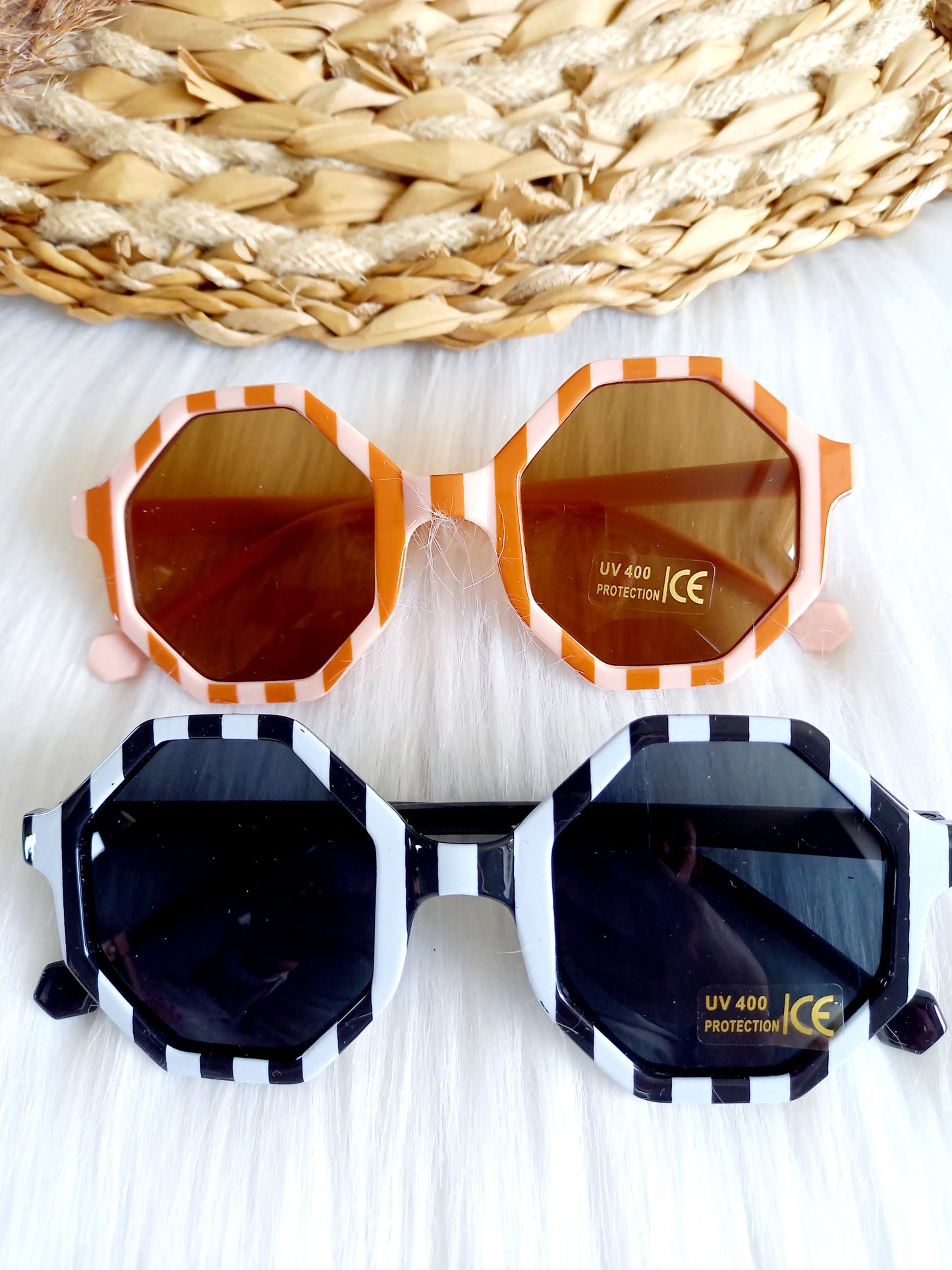 Zonnebril Sunny stripe kids | Kinderzonnebril