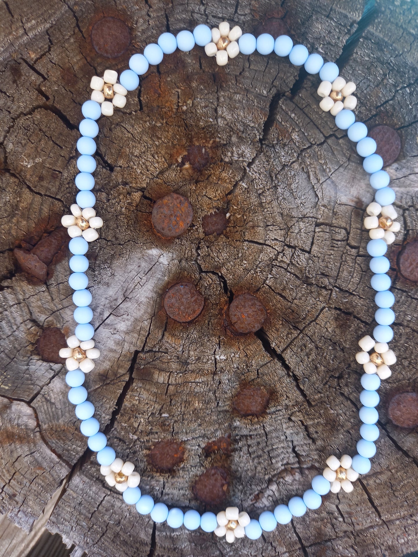 daisy kinderketting icy blue
