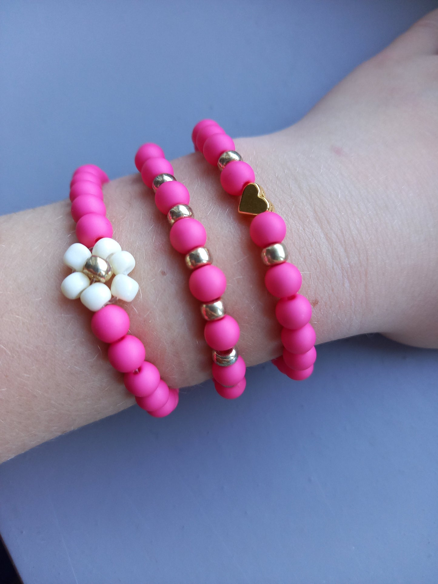 Kinder armband set daisy single