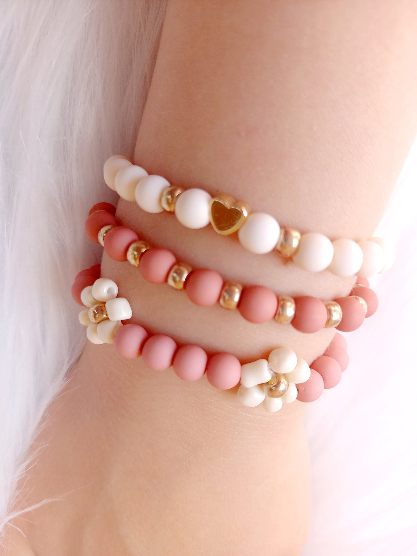 Kinderarmband set daisy