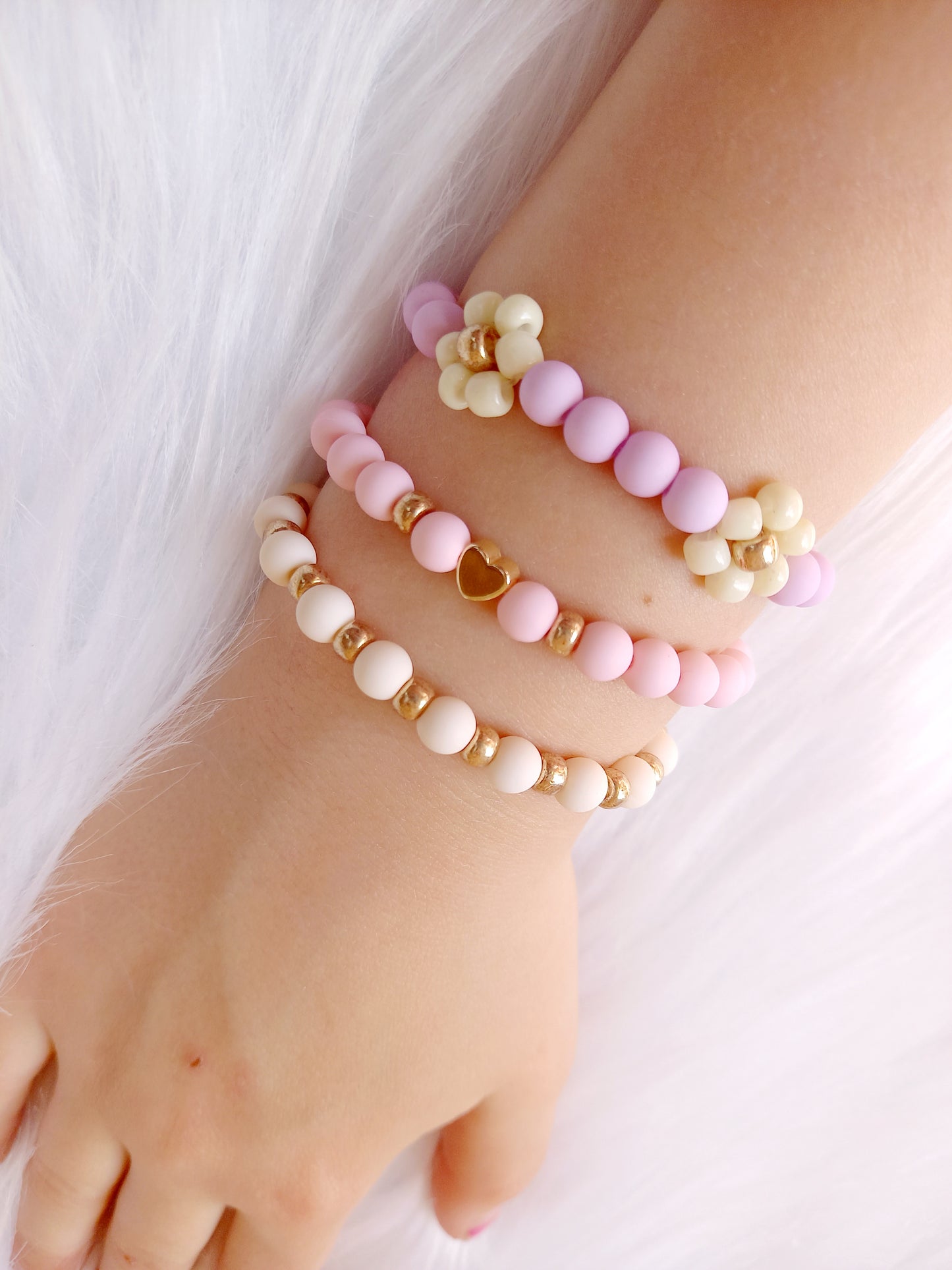 Kinderarmband set daisy
