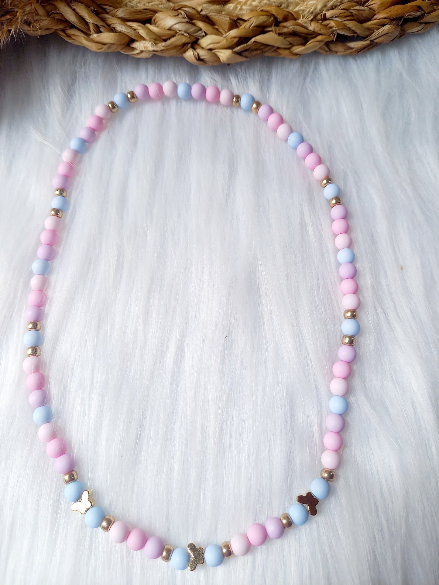 Kinderketting rainbow butterfly