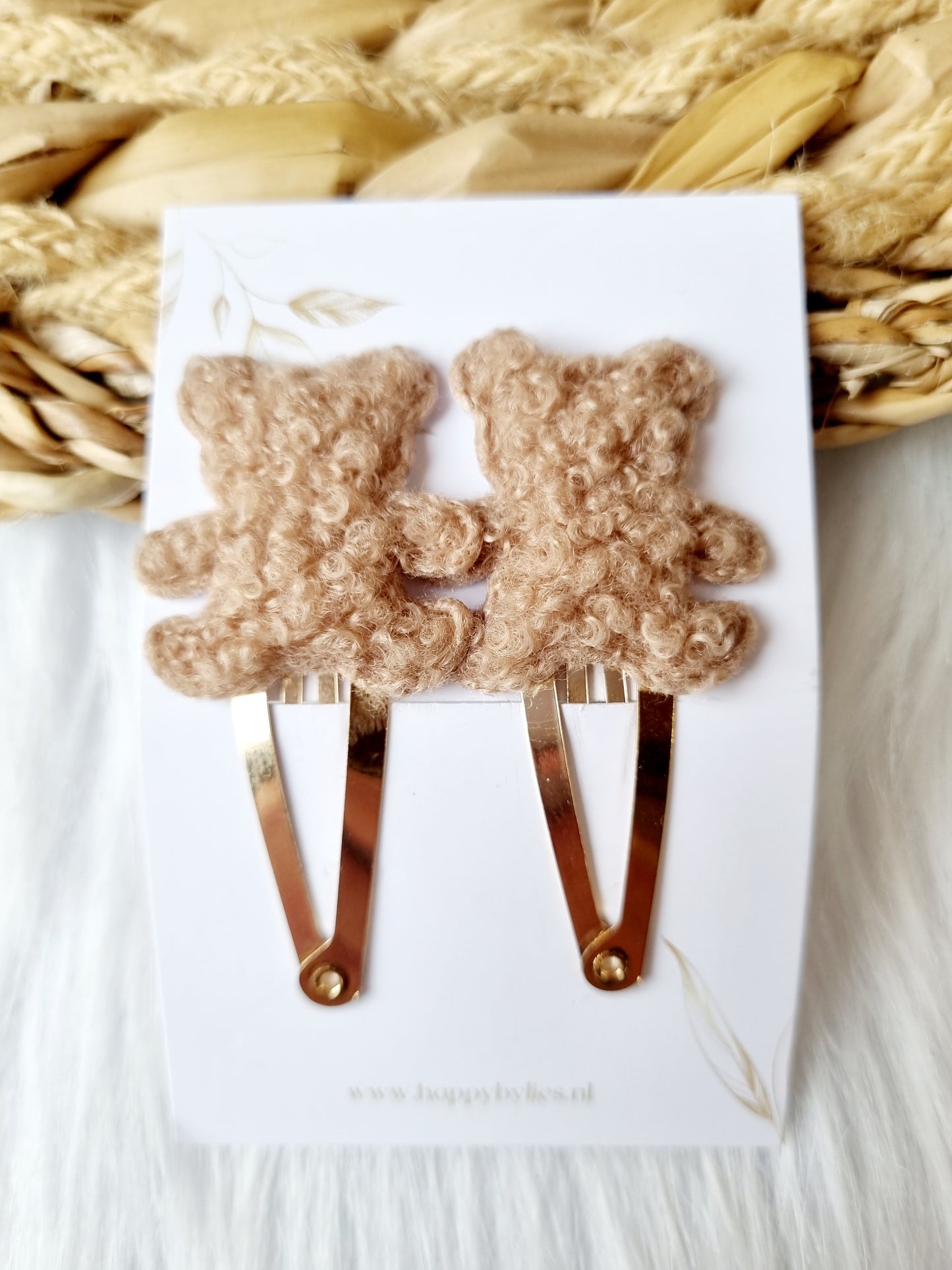 haarspeldje ster teddy 2 stuks