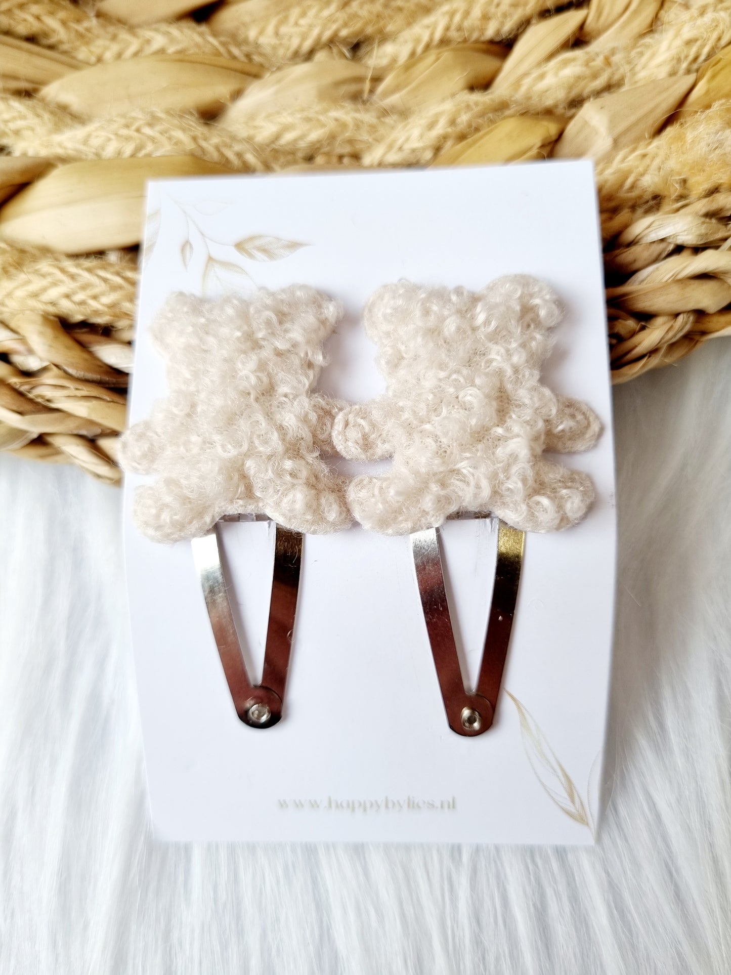 haarspeldje ster teddy 2 stuks