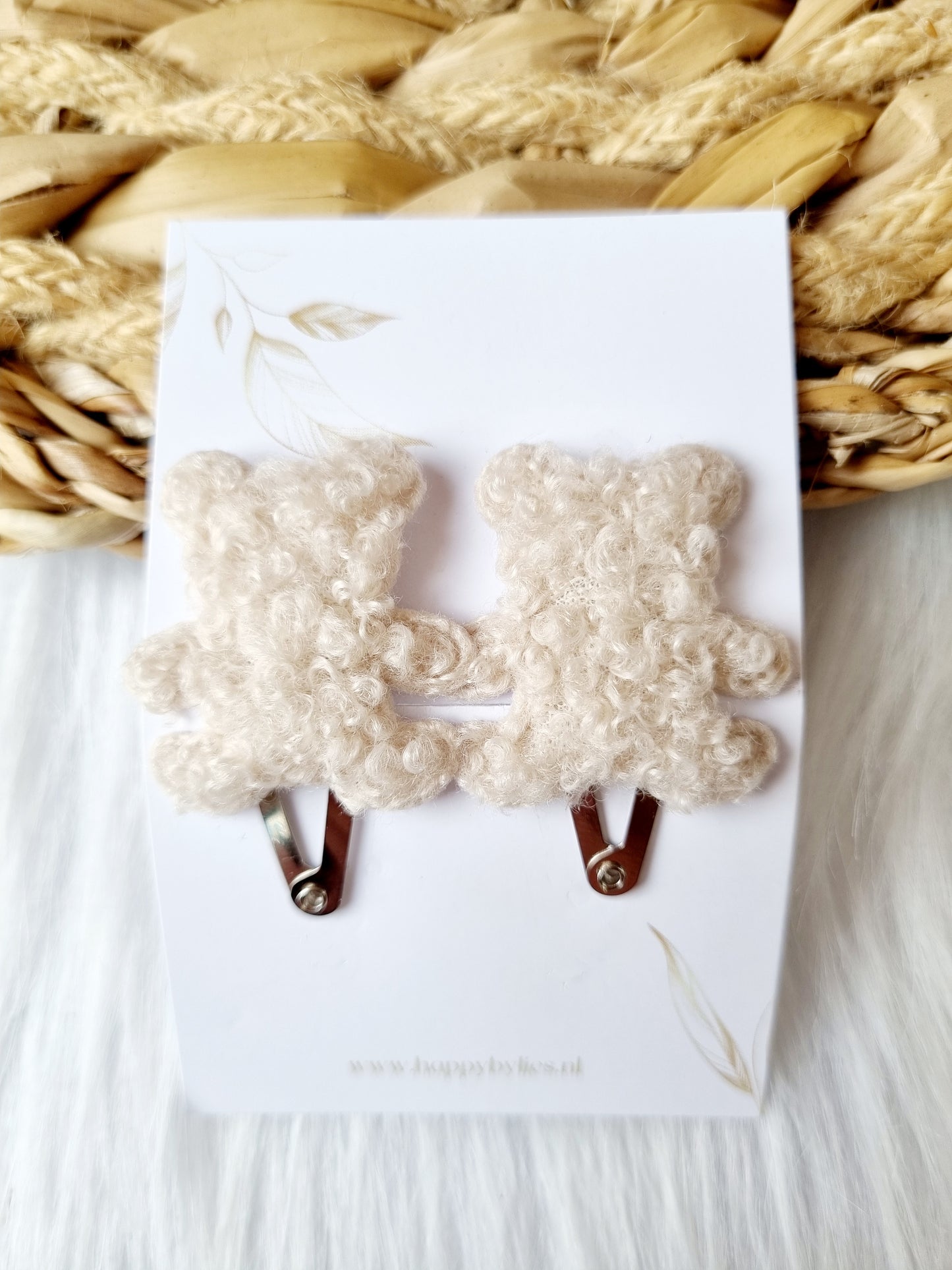 haarspeldje ster teddy 2 stuks
