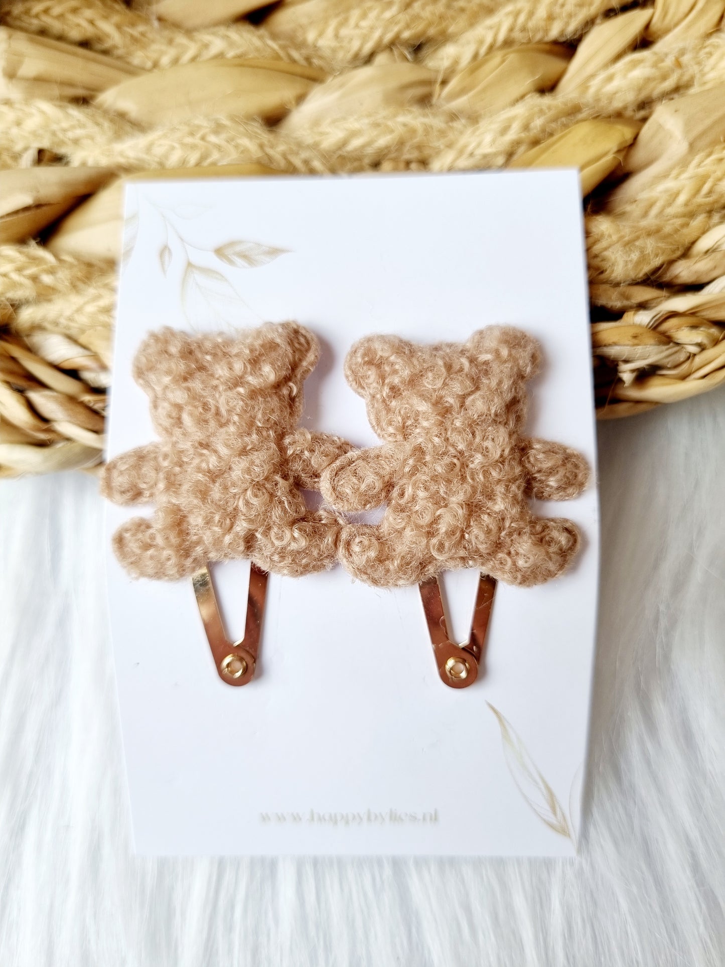 haarspeldje ster teddy 2 stuks