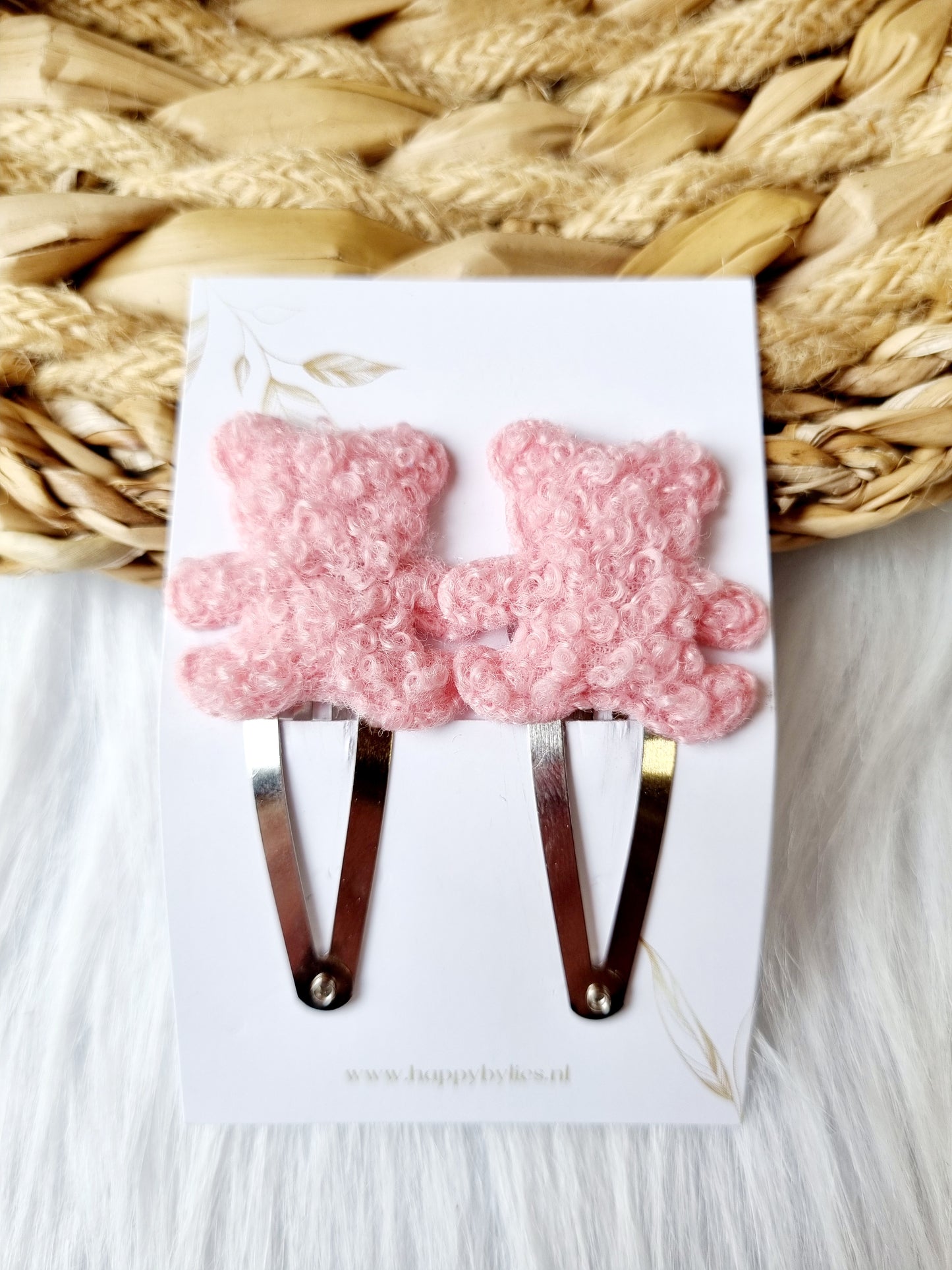haarspeldje ster teddy 2 stuks