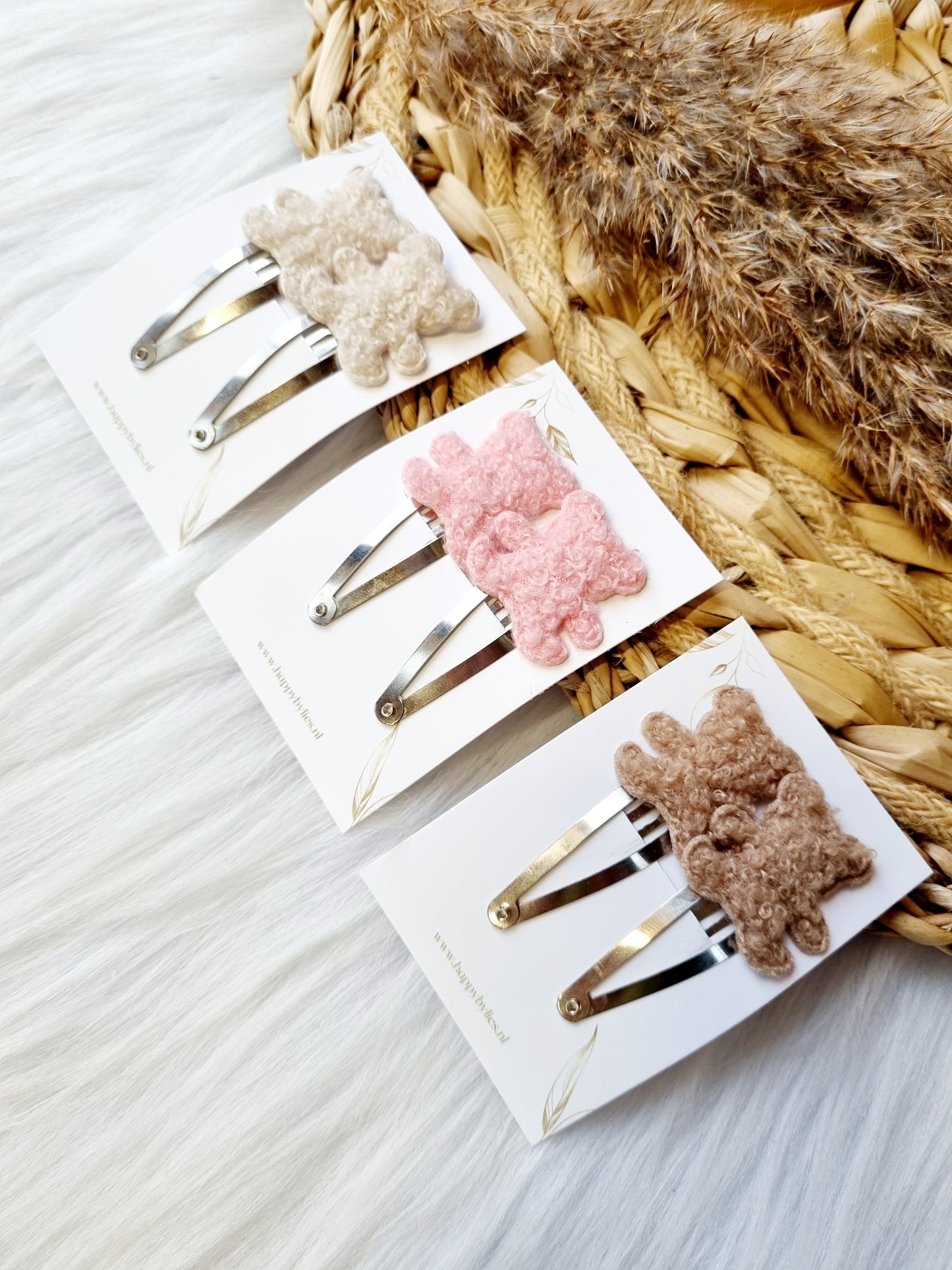 Haarspeldje beer teddy