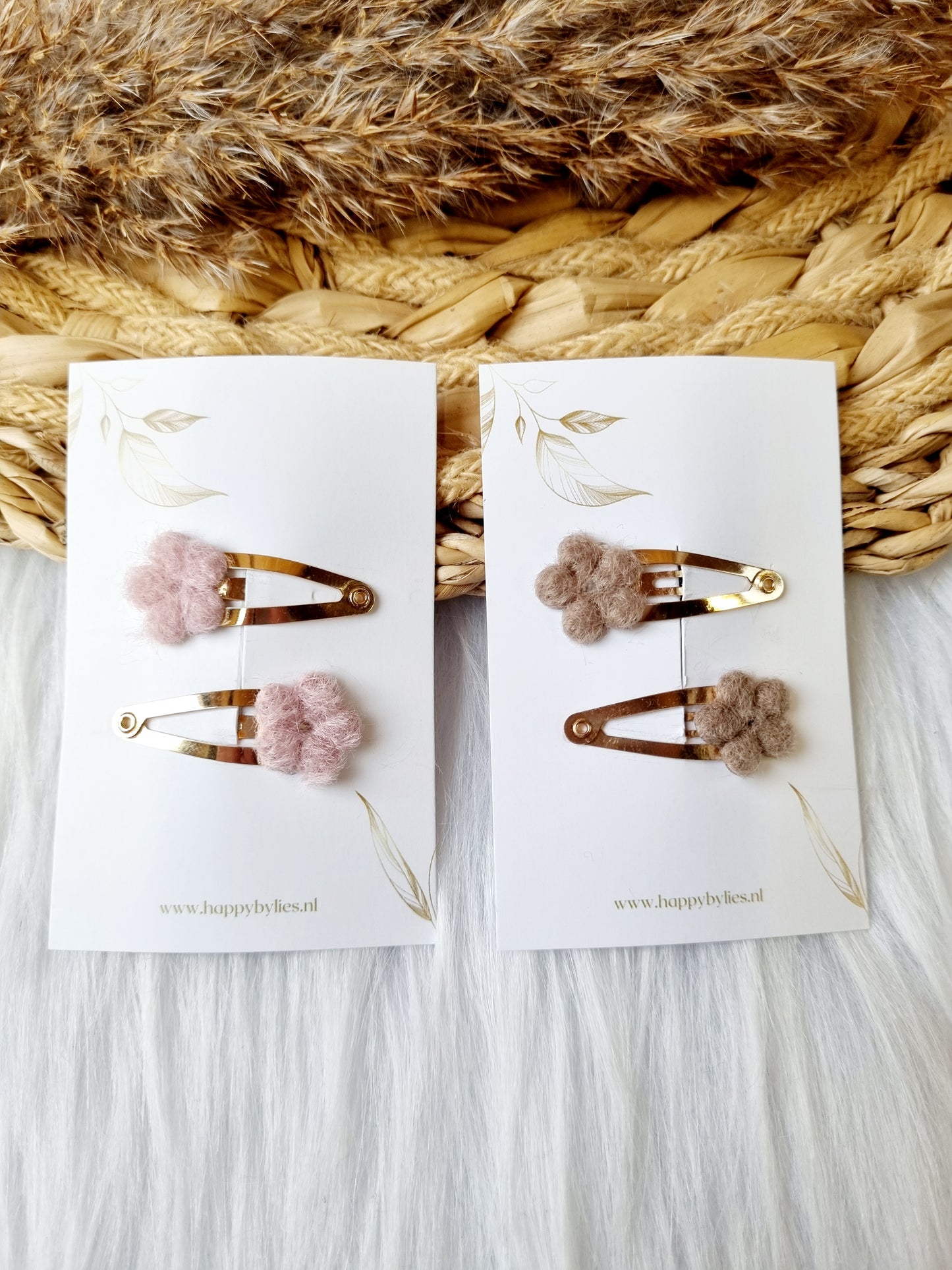 Haar bloem mini wol