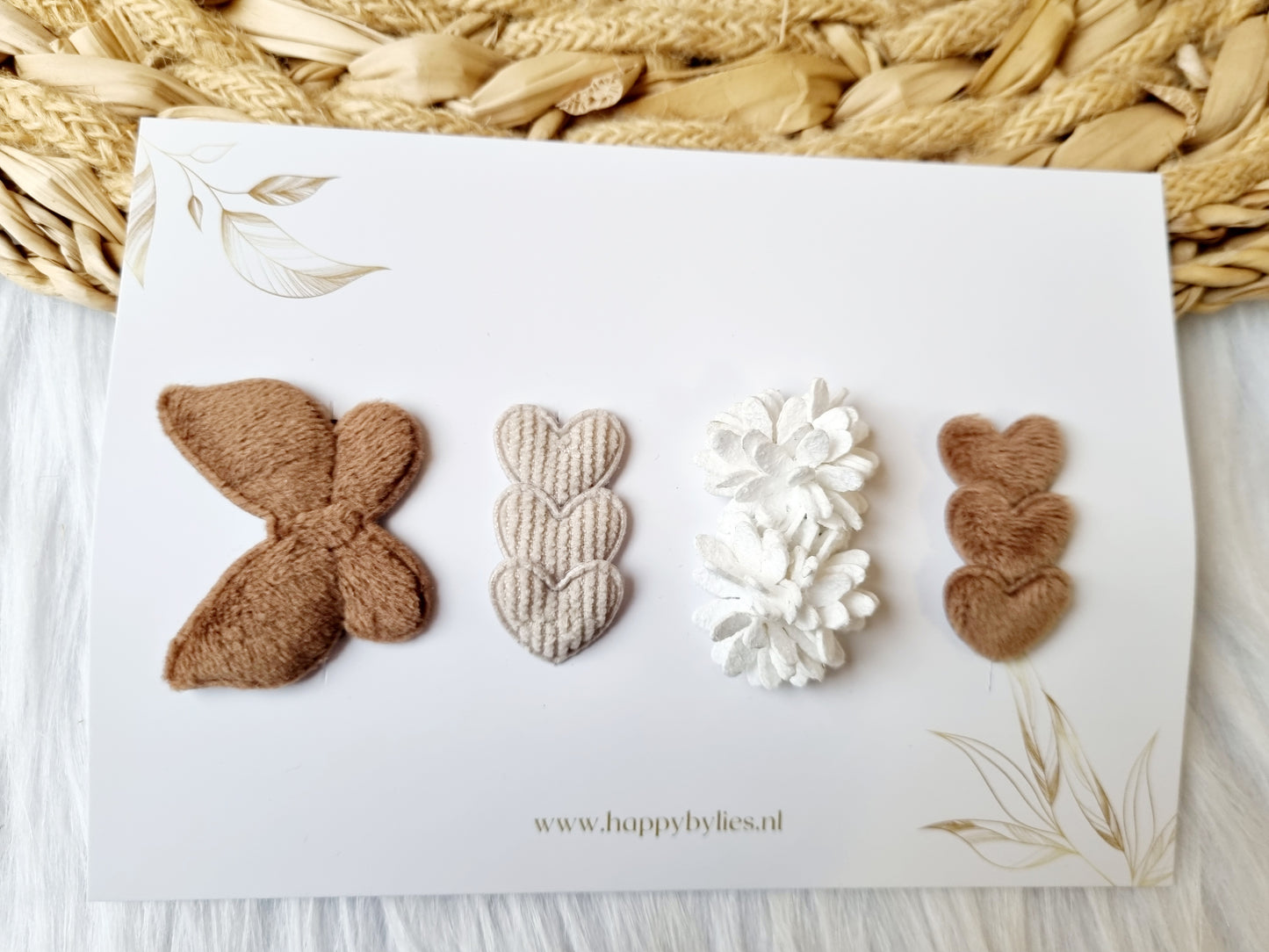 Haarspeldje anti slip Set Nikki