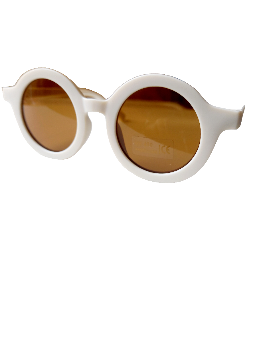 Kinderzonnebril retro cream