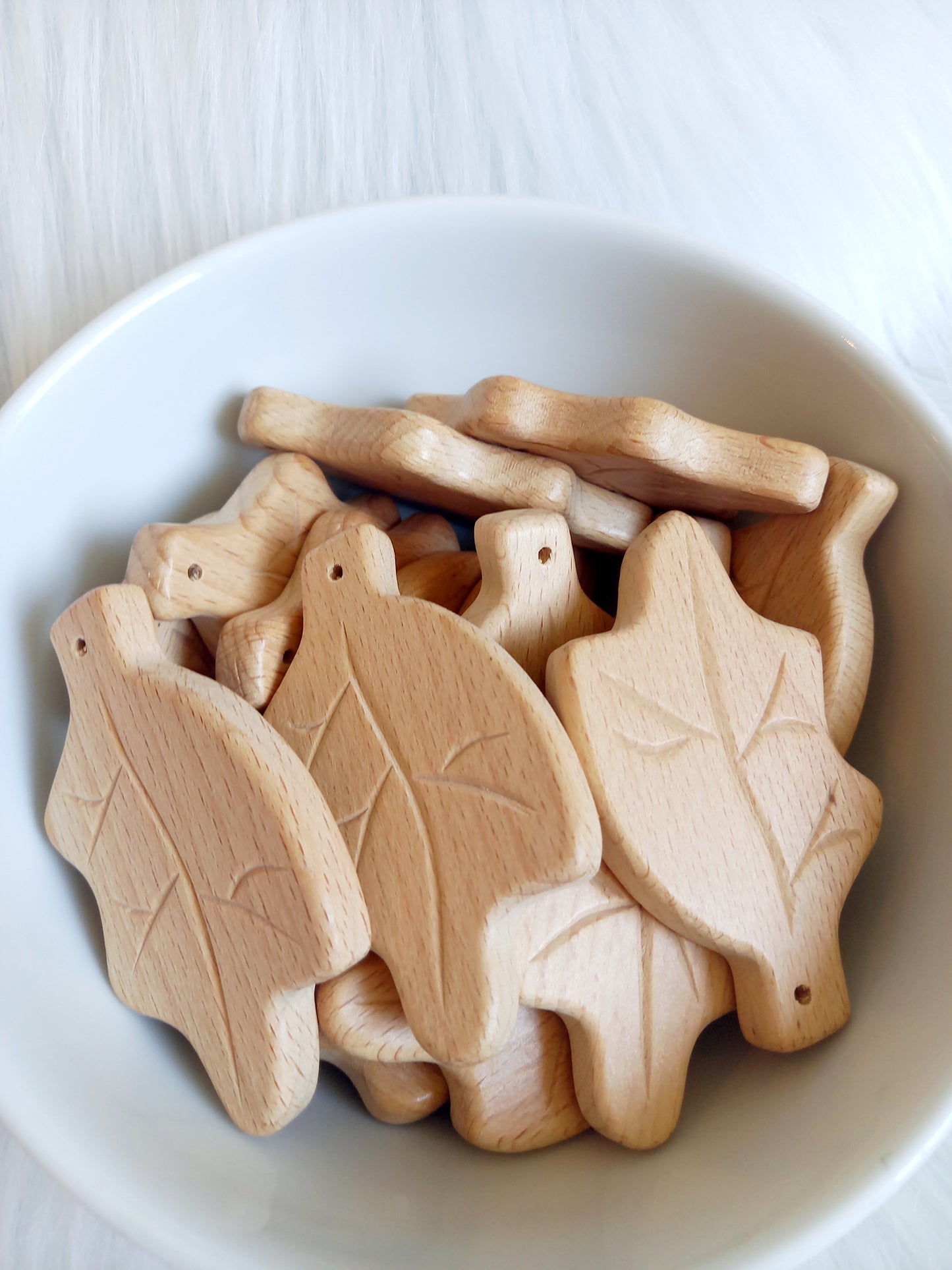 Beukenhouten hanger Blad beukenblad diy