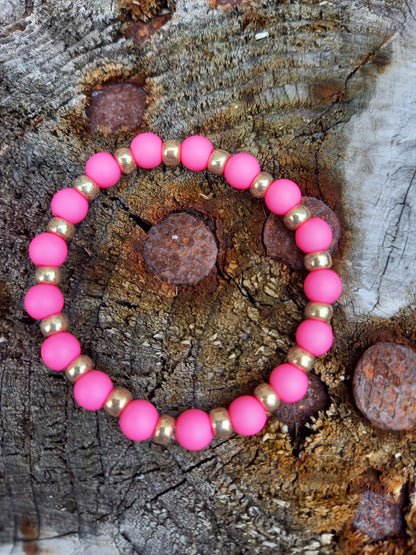 Kinder armband Joy met miyuki rocailles
