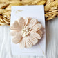 Haarspeldje anti slip Dahlia creme