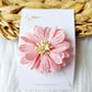 Haarspeldje anti slip Dahlia roze