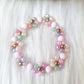 Kinder armband Daisy deluxe pastel light pink