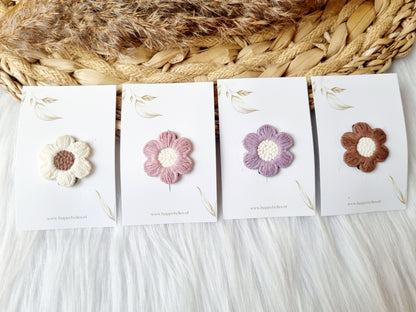 Haarspeldje anti slip peony