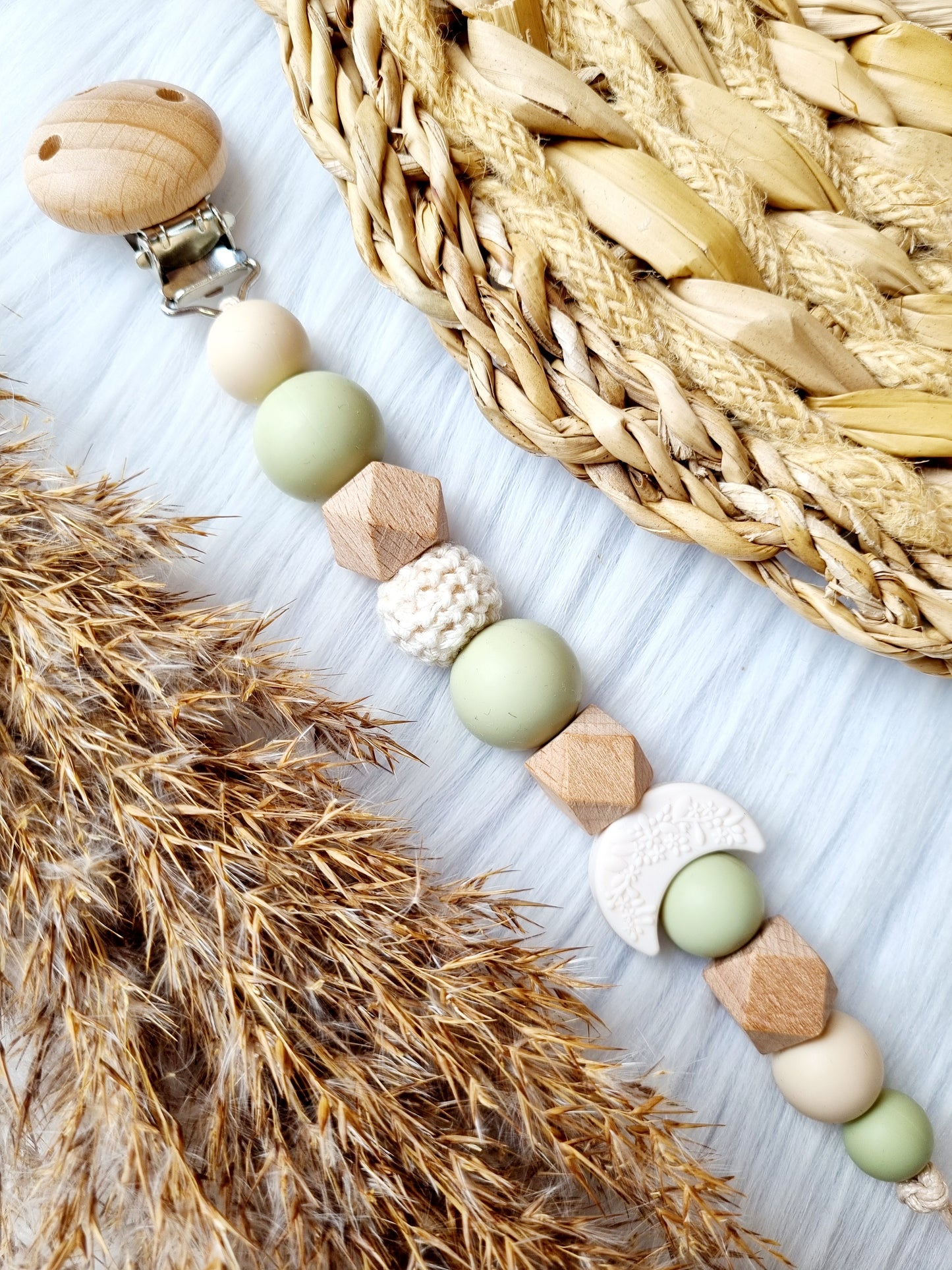 Speenkoord gegraveerd