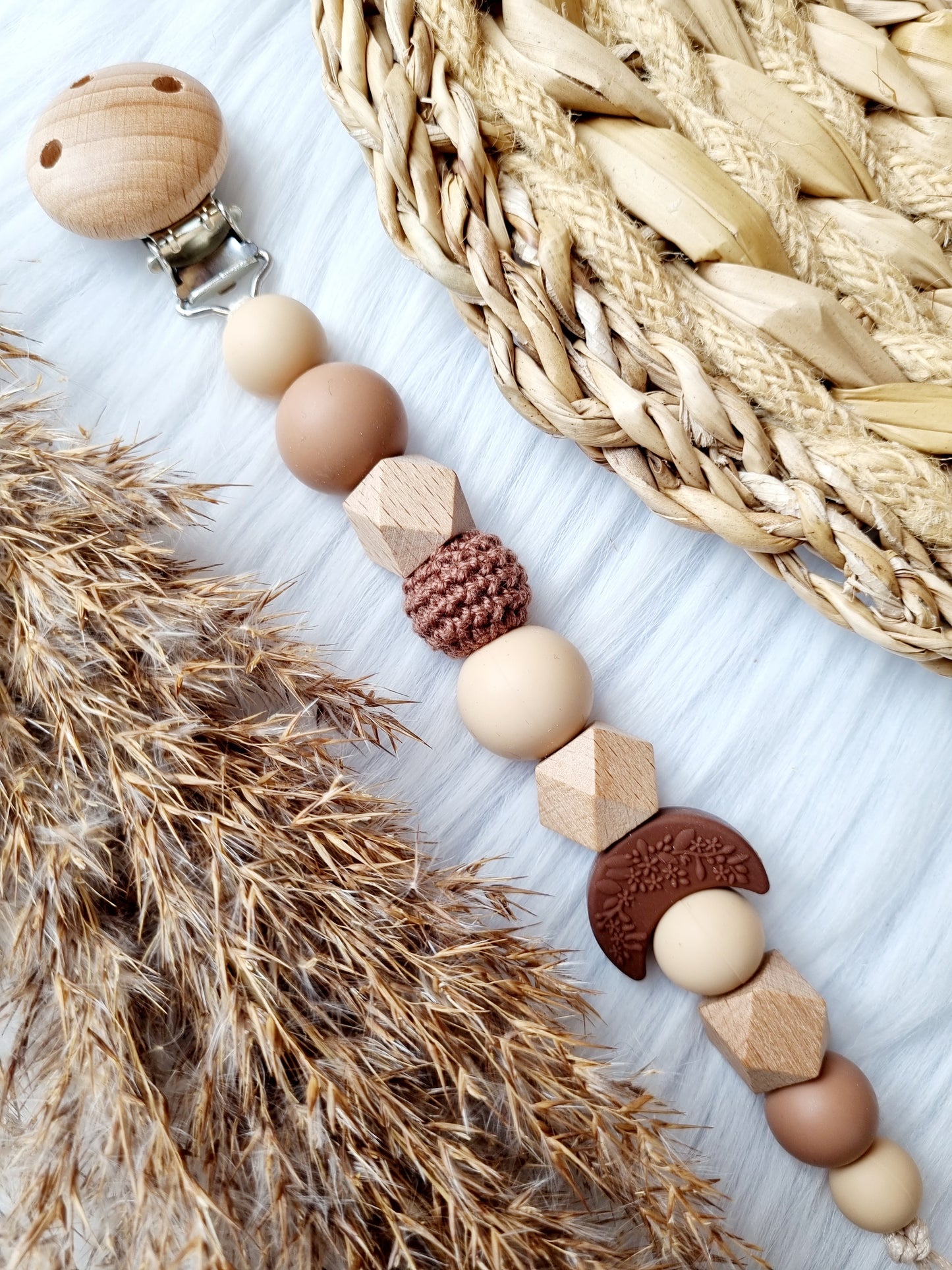 Speenkoord gegraveerd