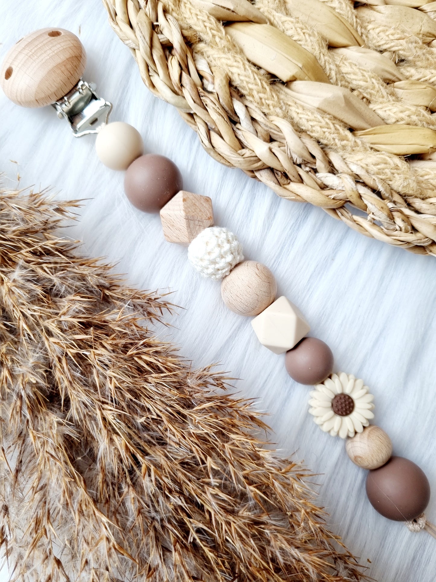 Speenkoord gegraveerd