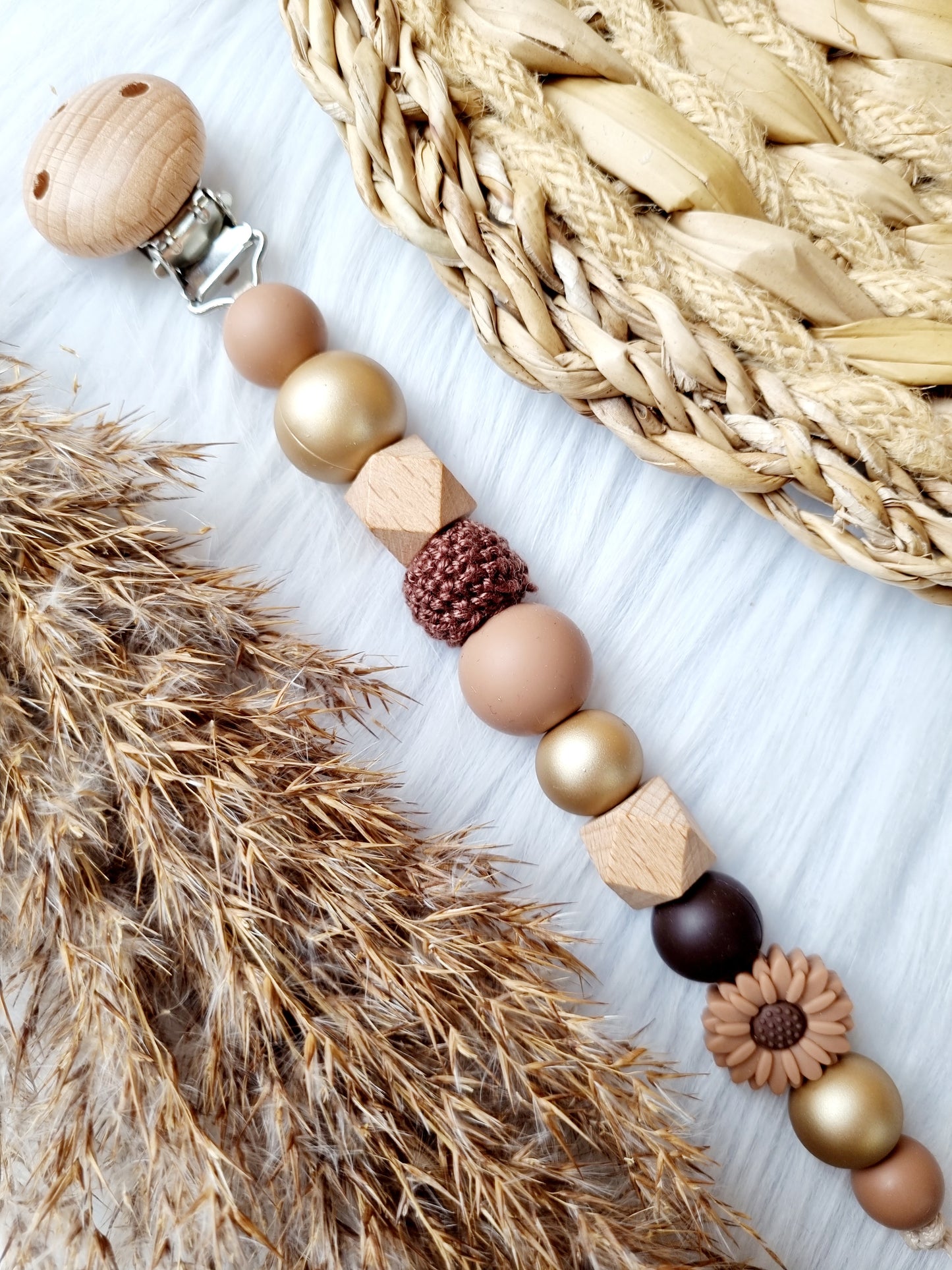 Speenkoord gegraveerd