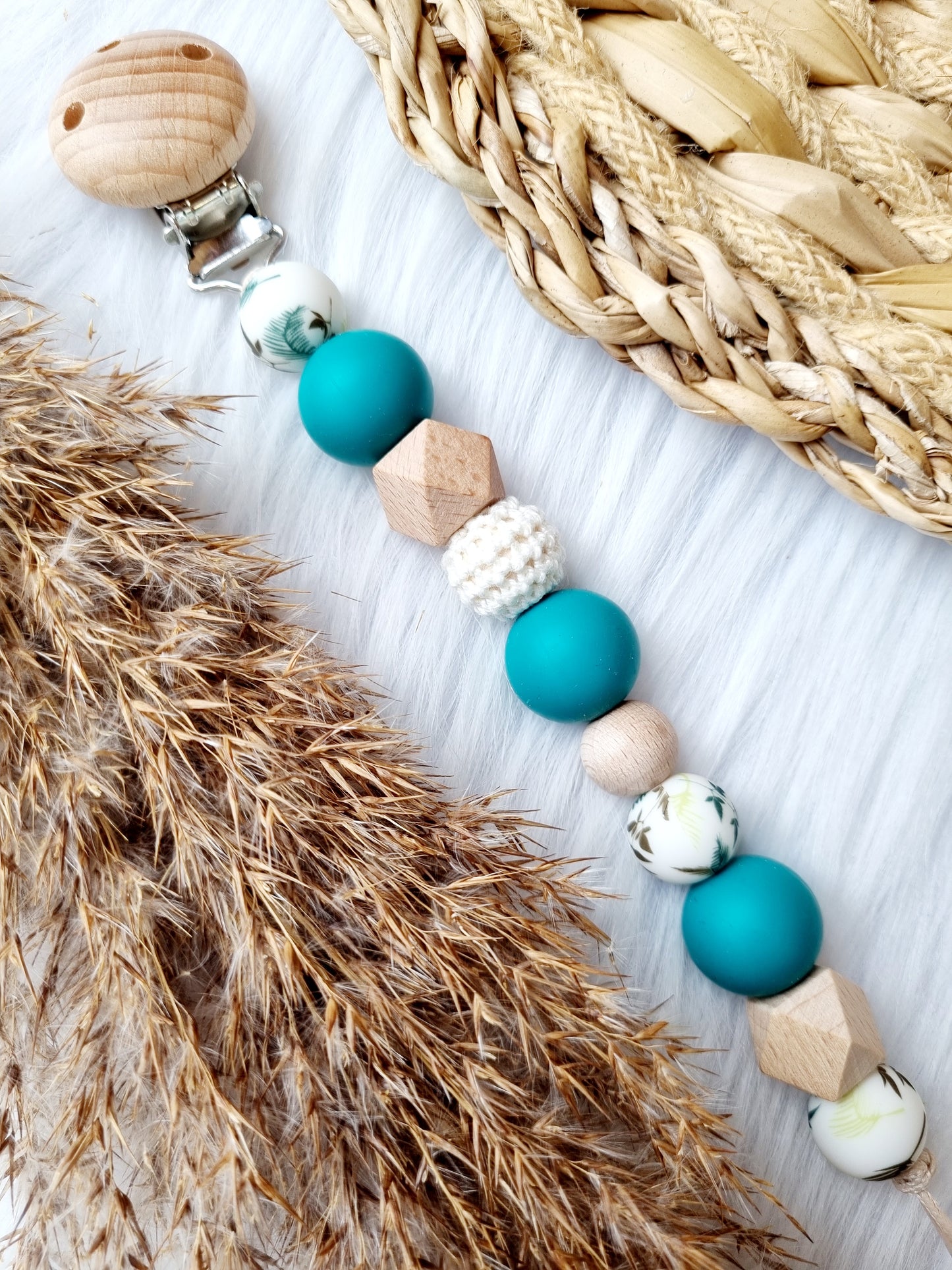 Speenkoord gegraveerd