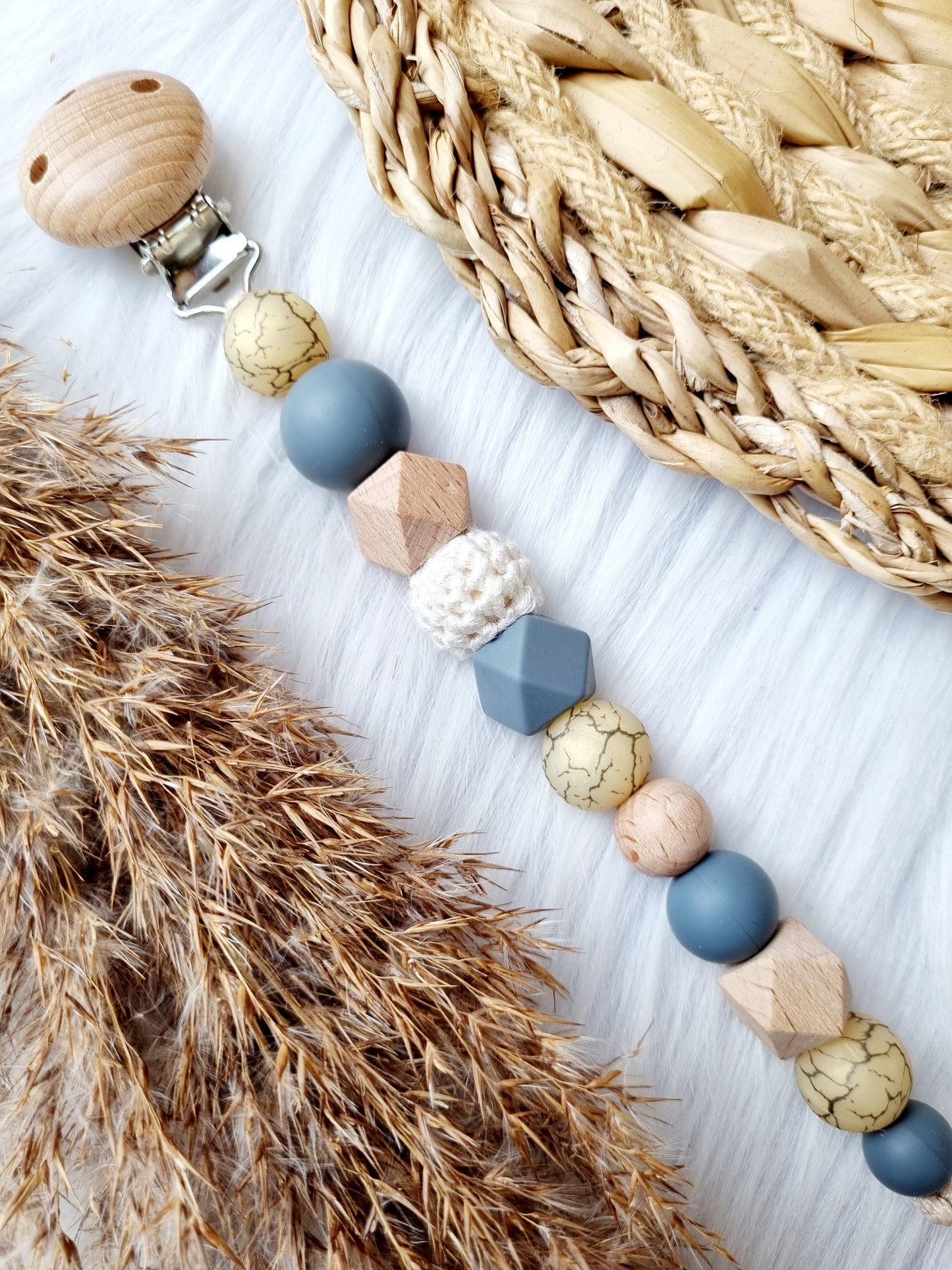 Speenkoord gegraveerd