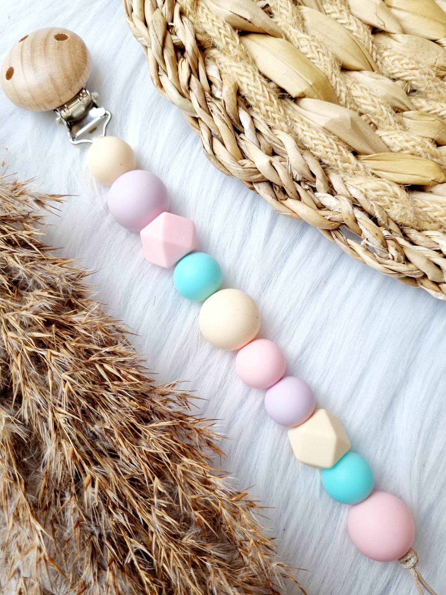 Speenkoord gegraveerd