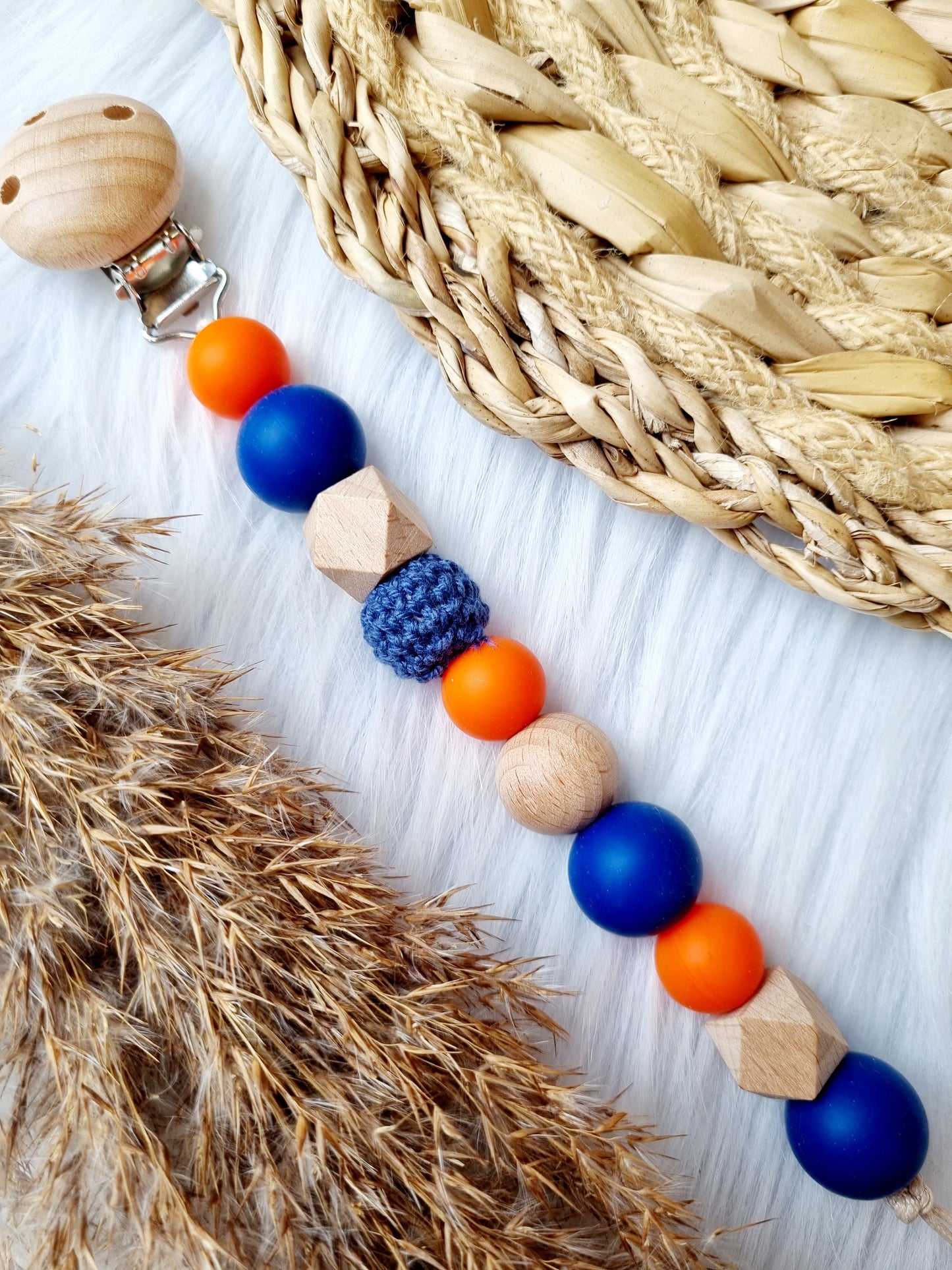 Speenkoord gegraveerd