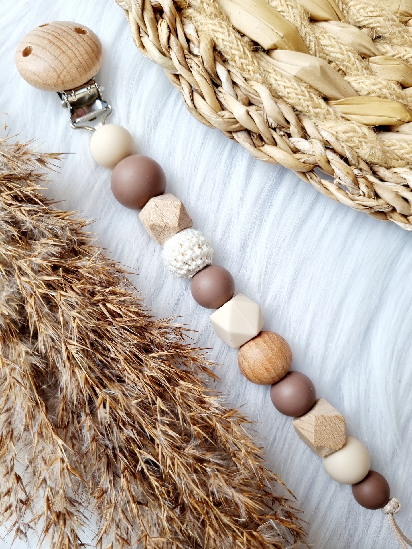 Speenkoord gegraveerd