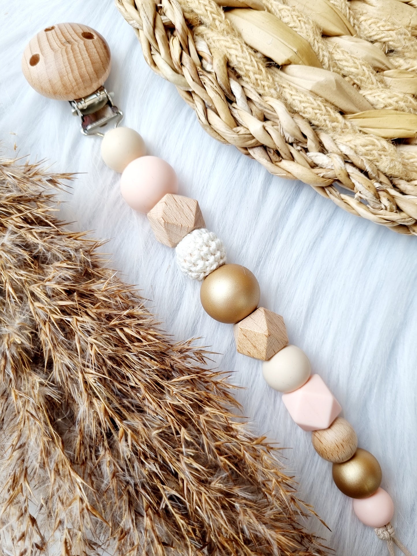 Speenkoord gegraveerd