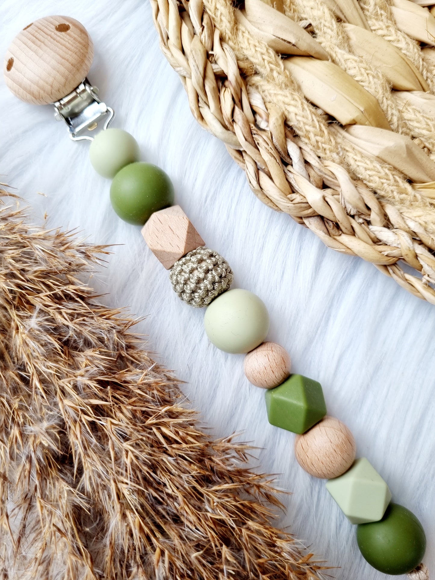 Speenkoord gegraveerd