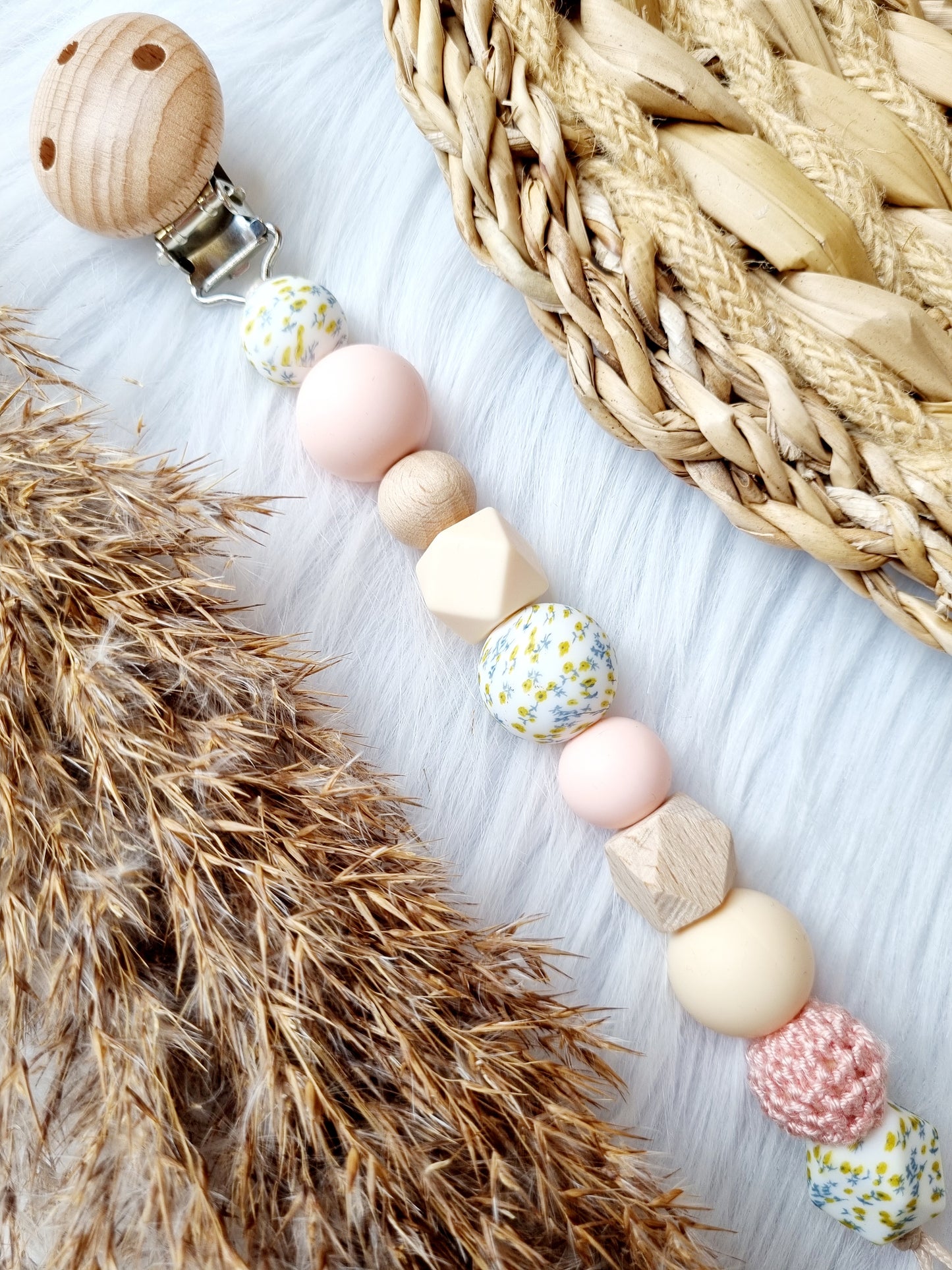 Speenkoord gegraveerd