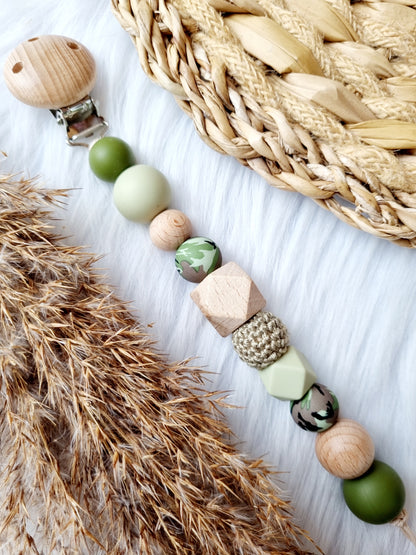 Speenkoord gegraveerd