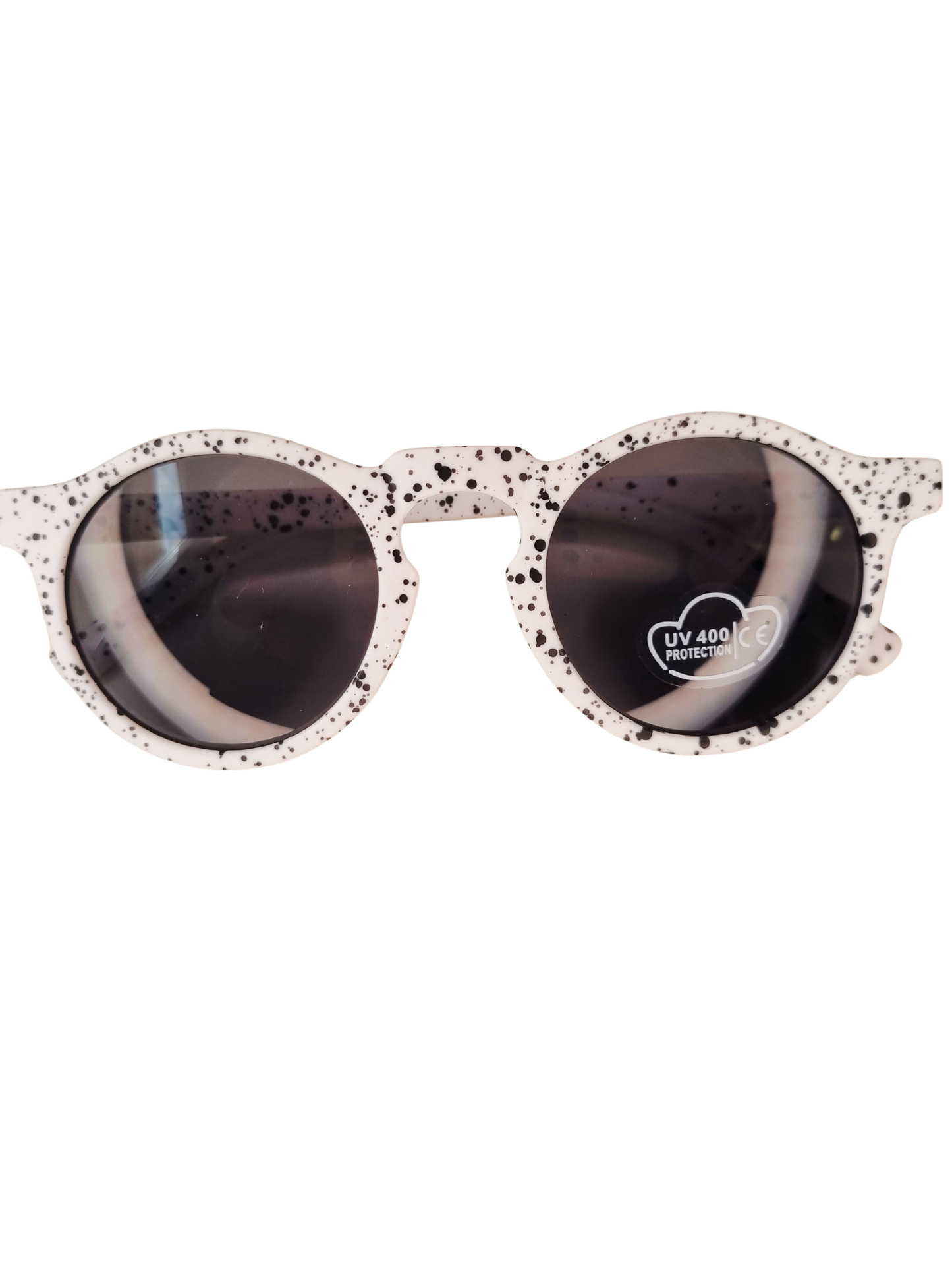 Kinderzonnebril Beach speckle zwart | zonnebril