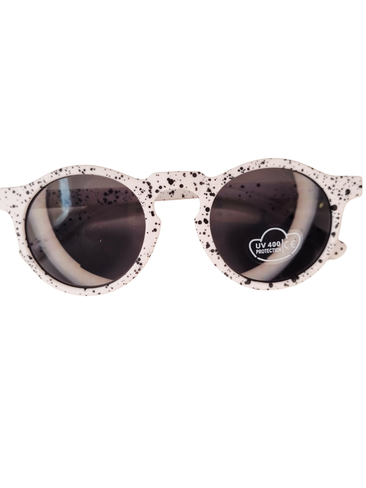 Kinderzonnebril Beach speckle zwart | zonnebril