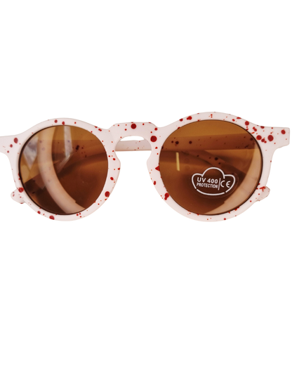 Kinderzonnebril Beach speckle bordeau | zonnebril