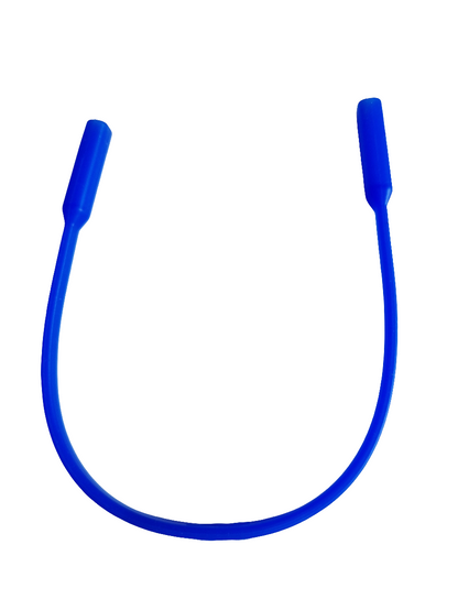 Siliconen zonnebril bandje blauw