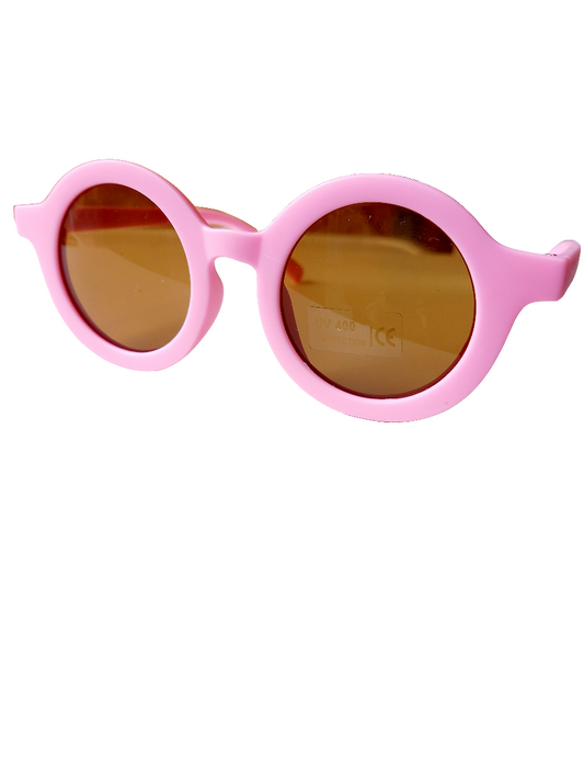 Kinderzonnebril retro roze