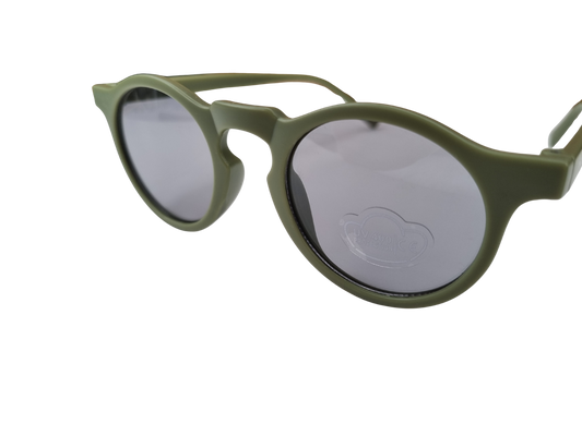 Kinderzonnebril Beach groen | zonnebril