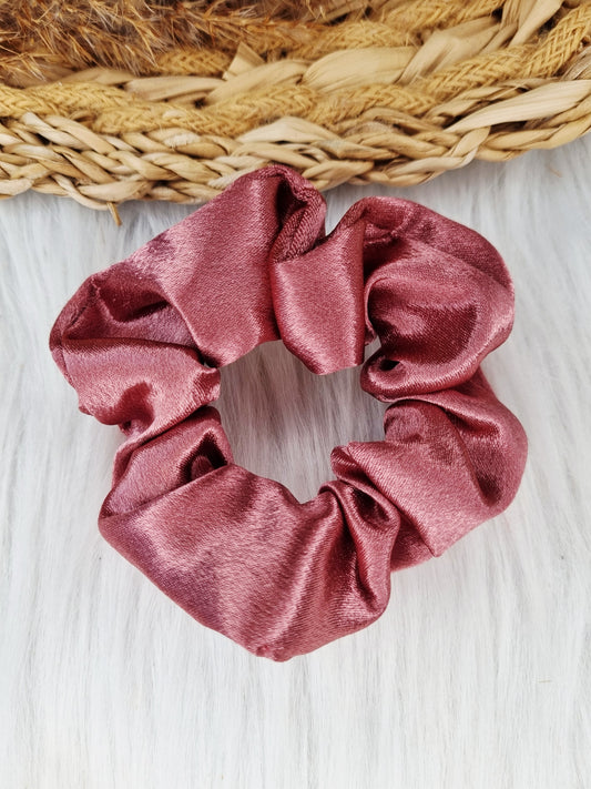 Luxe satijnen Scrunchie Woodchuck