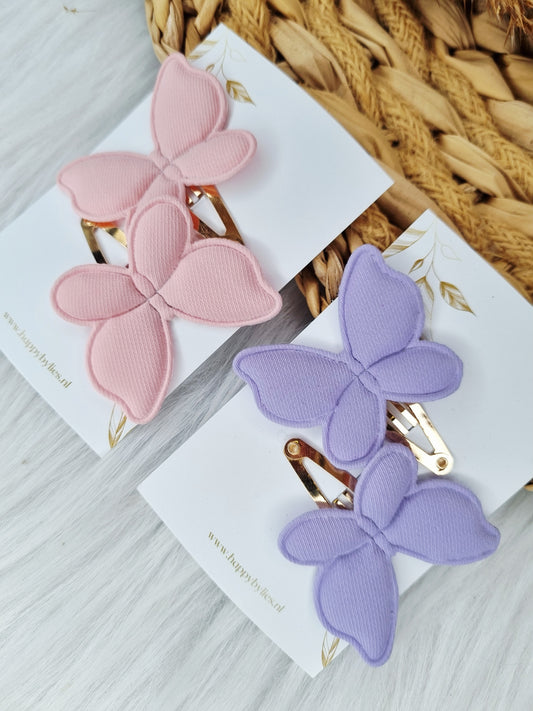 Haarspeldje Vlinder 2 stuks