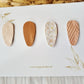 Leatherlook haarspeldjes anti-slip Elke