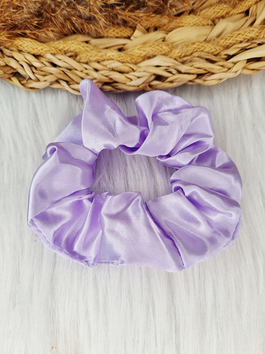 Satijnen Scrunchie Lavendel