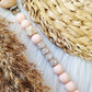 speenkoord met naam basic lightpink