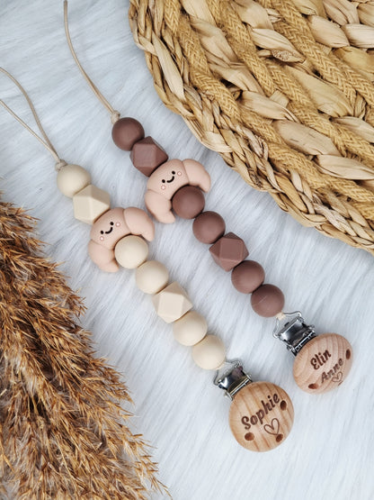 Newborn speenkoord met figuurtje (Jouw eigen ontwerp)