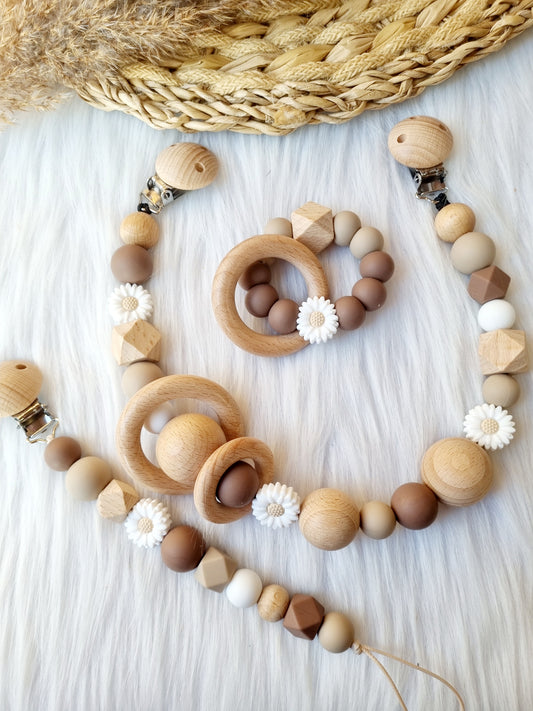 Giftset happy by lies 
Klei, brownie wit