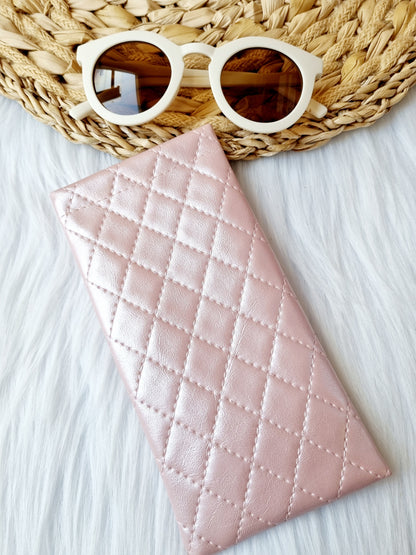 zonnebril etui chic roze