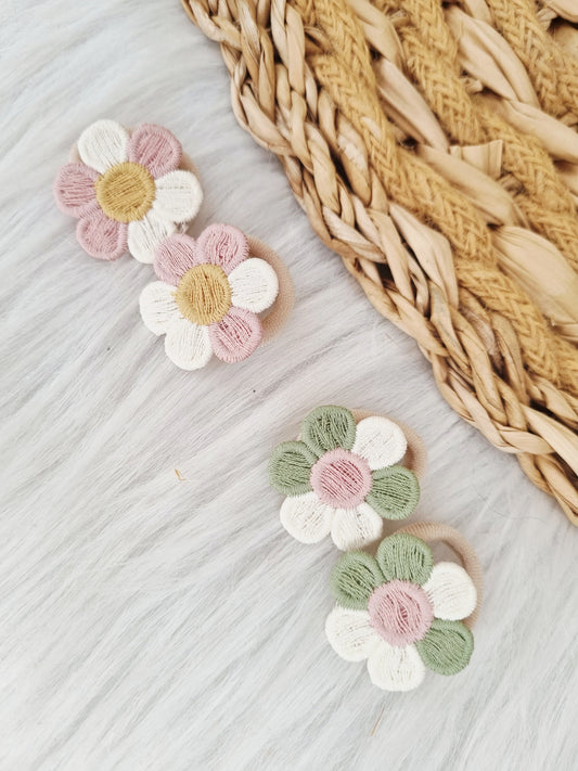 Mini haarelastiekjes Lily 2 stuks